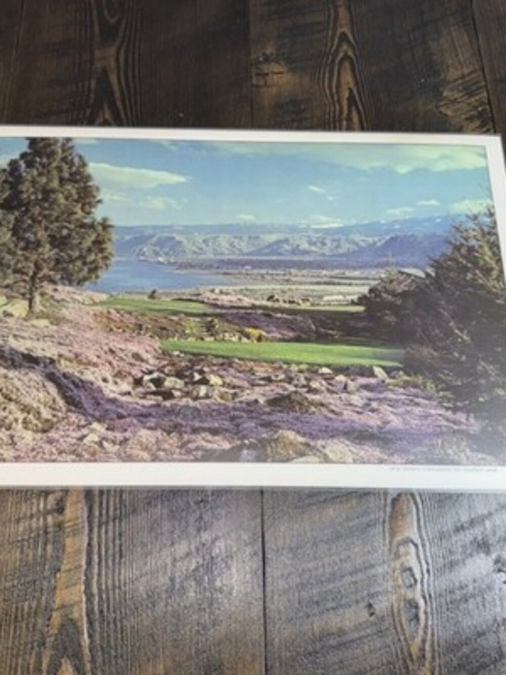 VTG‎ 9 Bright Of America Washington State Reversible 6 Placemats In Box 2 sided - Picture 4 of 16